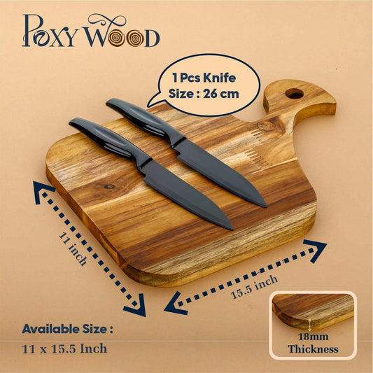 Teak Wood Duck head Shaped Chopping Board