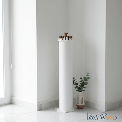 PoxyWood NatureBreeze Premium Solid Teakwood Drying Stand